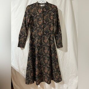 Twik Midi printed long dress